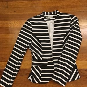 Size 6 H&M Striped Blazer